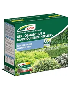 DCM Meststof Ilex, Osmanthus & Bladhoudende Heesters 3 kg