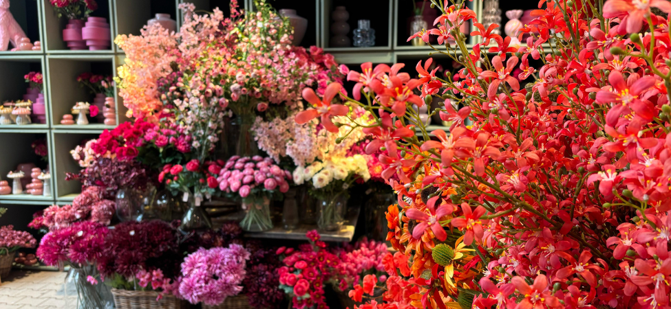Groencentrum Witmarsum | Zijdebloemen | Kunstbloemen
