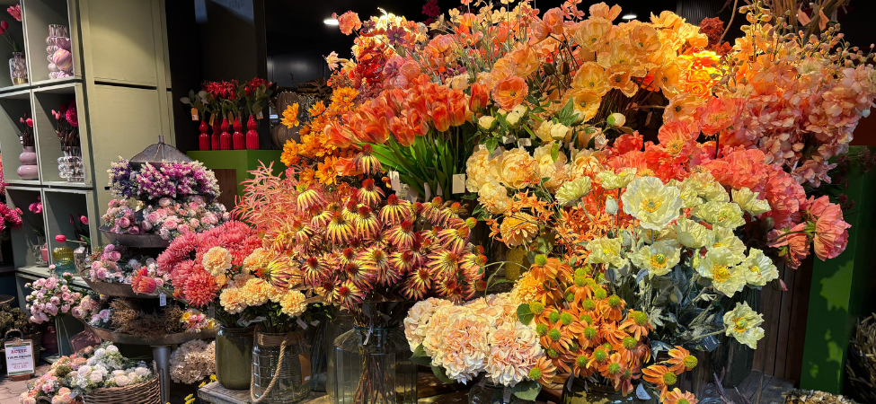 Groencentrum Witmarsum | Zijdebloemen | Kunstbloemen