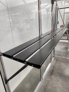 Aluminium schap (RAL9005)