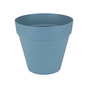 Elho loft urban rond wielen 50 cm vintage blauw - afbeelding 2