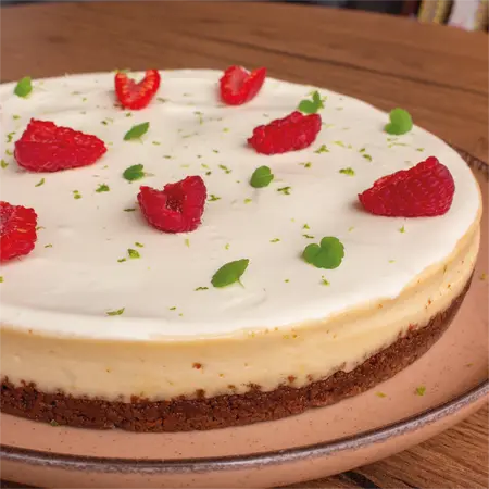Halve cheesecake