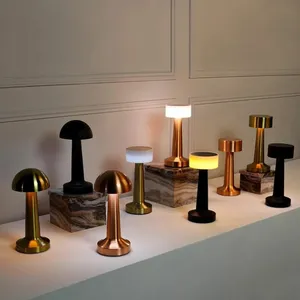 Led bureaulamp - goud - afbeelding 2