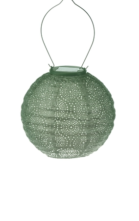 Lumiz Solar Lampion Occult Rond - 20 cm - Licht groen - afbeelding 1