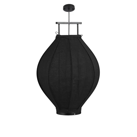 Pego ceiling lamp black - h73xd54cm