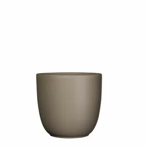 Plantenpot Tusca - H20 X Ø22,5 CM - taupe