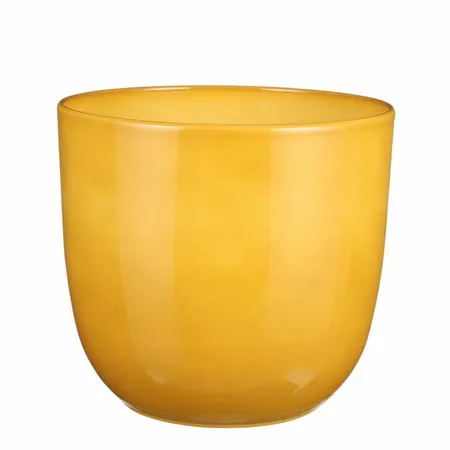 Plantenpot Tusca - H25 X Ø28 CM - Oker