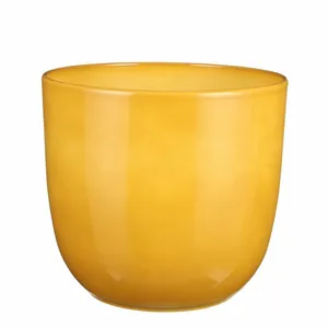 Plantenpot Tusca - H25 X Ø28 CM - Oker