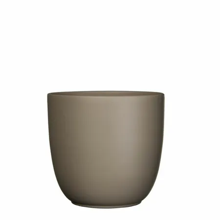 Plantenpot Tusca - H25 X Ø28 CM - Taupe