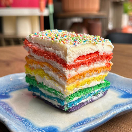 Regenboogtaartje