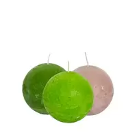 Rustieke bolkaars 80mm