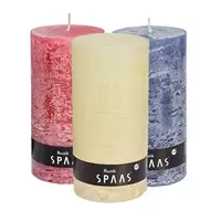 Rustieke cilinderkaars 100/200mm