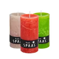 Rustieke cilinderkaars 70/130mm