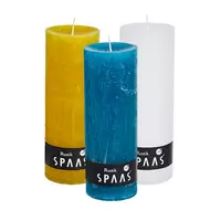 Rustieke cilinderkaars 70/190mm