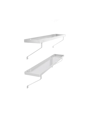 Set van 2 schappen ALU