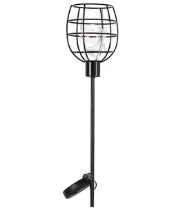 Solarlamp tuinsteker Lomax zwart