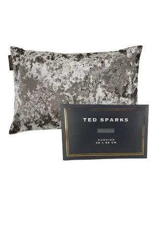 Ted Sparks kussen asgrijs 40cm x 60cm - afbeelding 1
