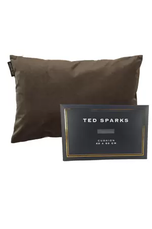 Ted Sparks kussen bruin 40cm x 60cm - afbeelding 1