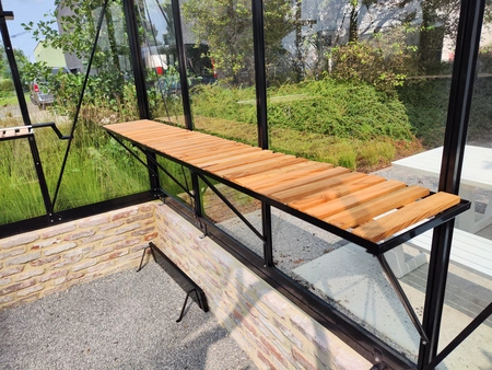 Universeel schap met houten inleg RAL - afbeelding 1