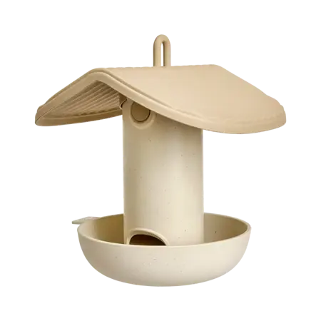 Voederhuis cosy paddenstoel beige - afbeelding 1