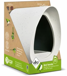 Voedersilo essential 18cm grijs - afbeelding 1