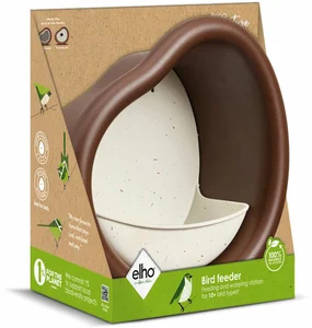 Voedersilo organic 25cm bruin - afbeelding 1