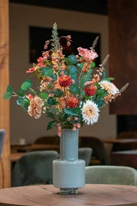 Zijden boeket 'Rustic Blush' maat S - afbeelding 2
