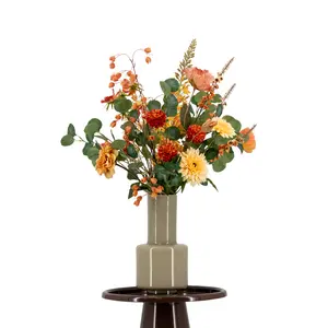 Zijden boeket 'Rustic Blush' maat S