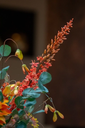 Zijden boeket 'Warm Amber' maat S - afbeelding 4